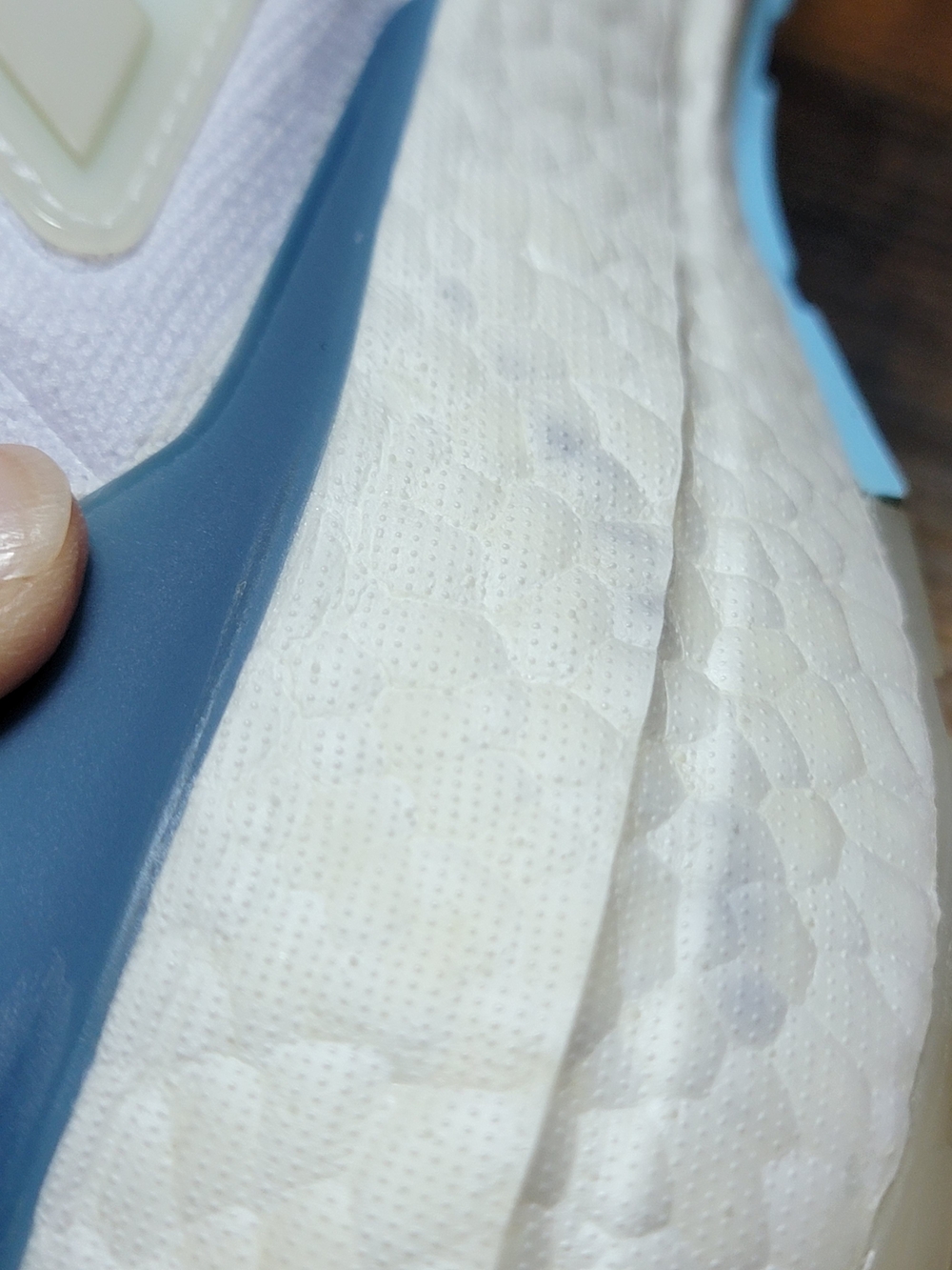 Adidas Ultraboost 22 In White Almost Blue - Picture 10 of 14